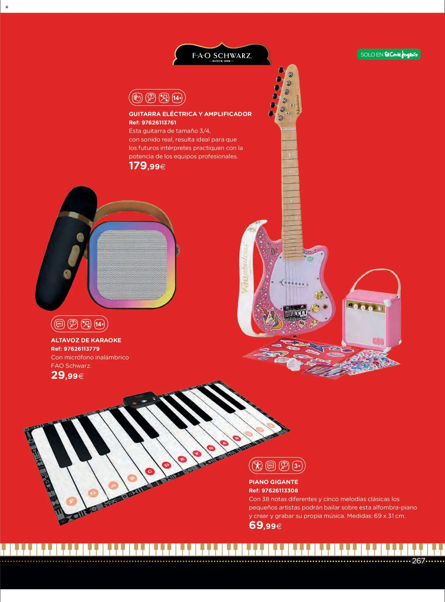 El Corte Inglés ofertas │ válido desde el 27.10.2025 | Página: 267 | Productos: Micrófono, Altavoz