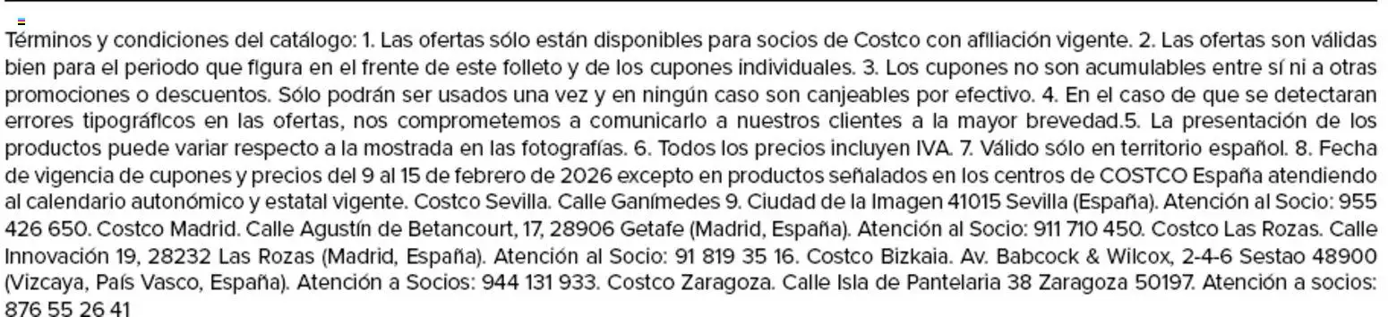 Costco catálogo │ válido desde el 09.02.2026 | Página: 8