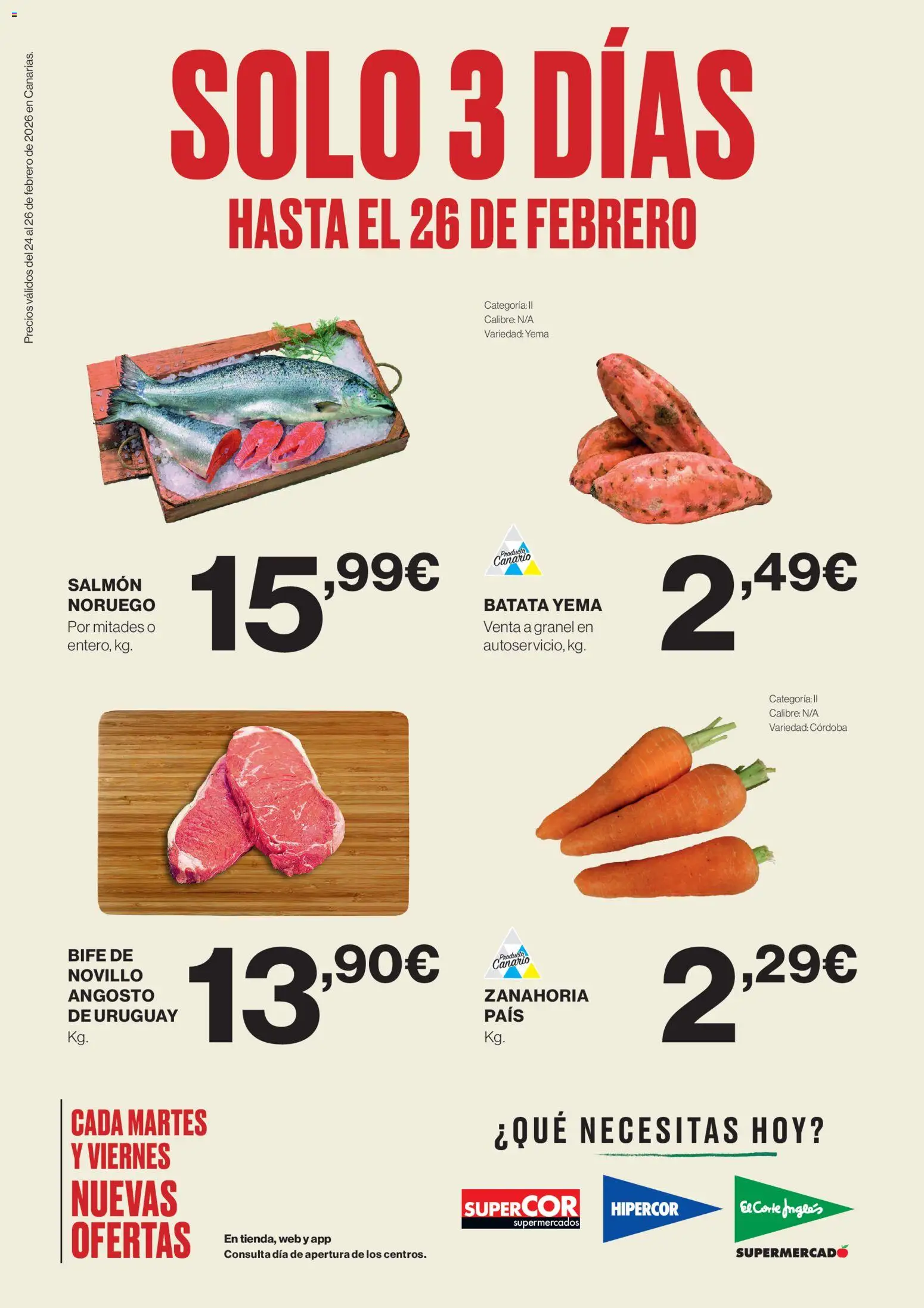 Supercor Canarias │ válido desde el 24.02.2026 | Página: 1 | Productos: Zanahoria