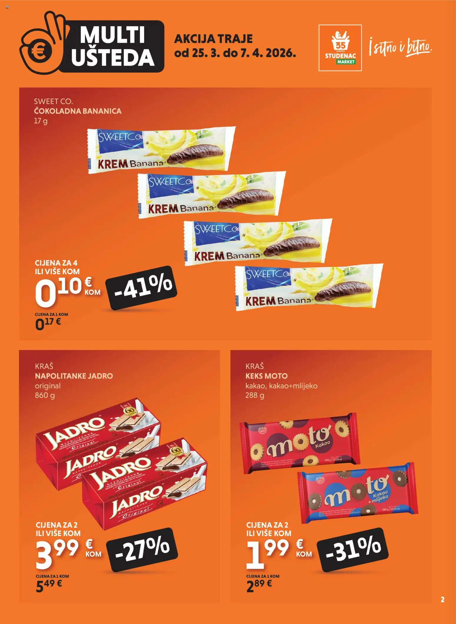Studenac katalog | vrijedi od 25.03.2026 | Stranica: 2