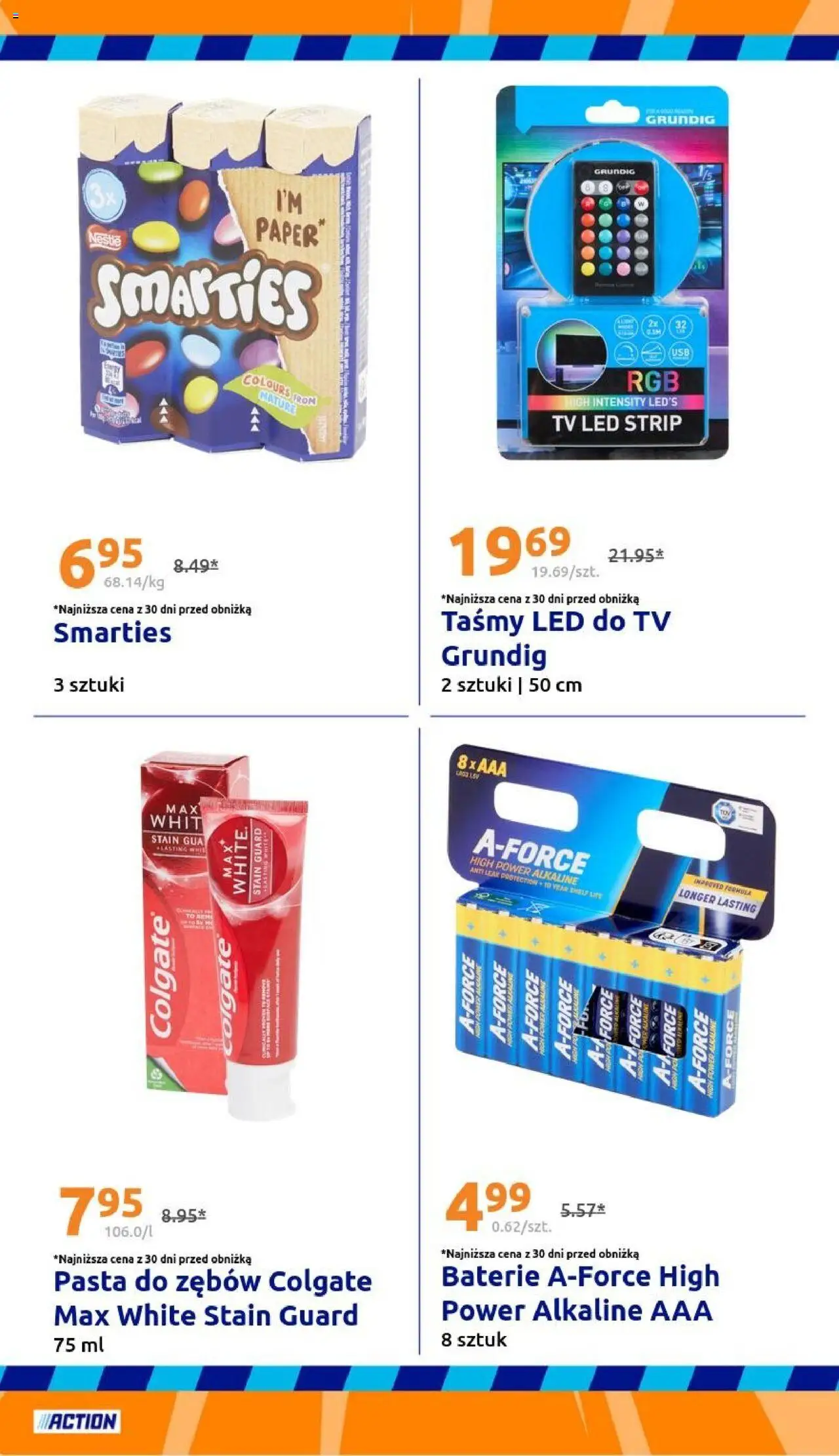 Action Gazetka od 24.09.2025 | Strona: 30 | Produkty: Baterie, Pasta do zębów