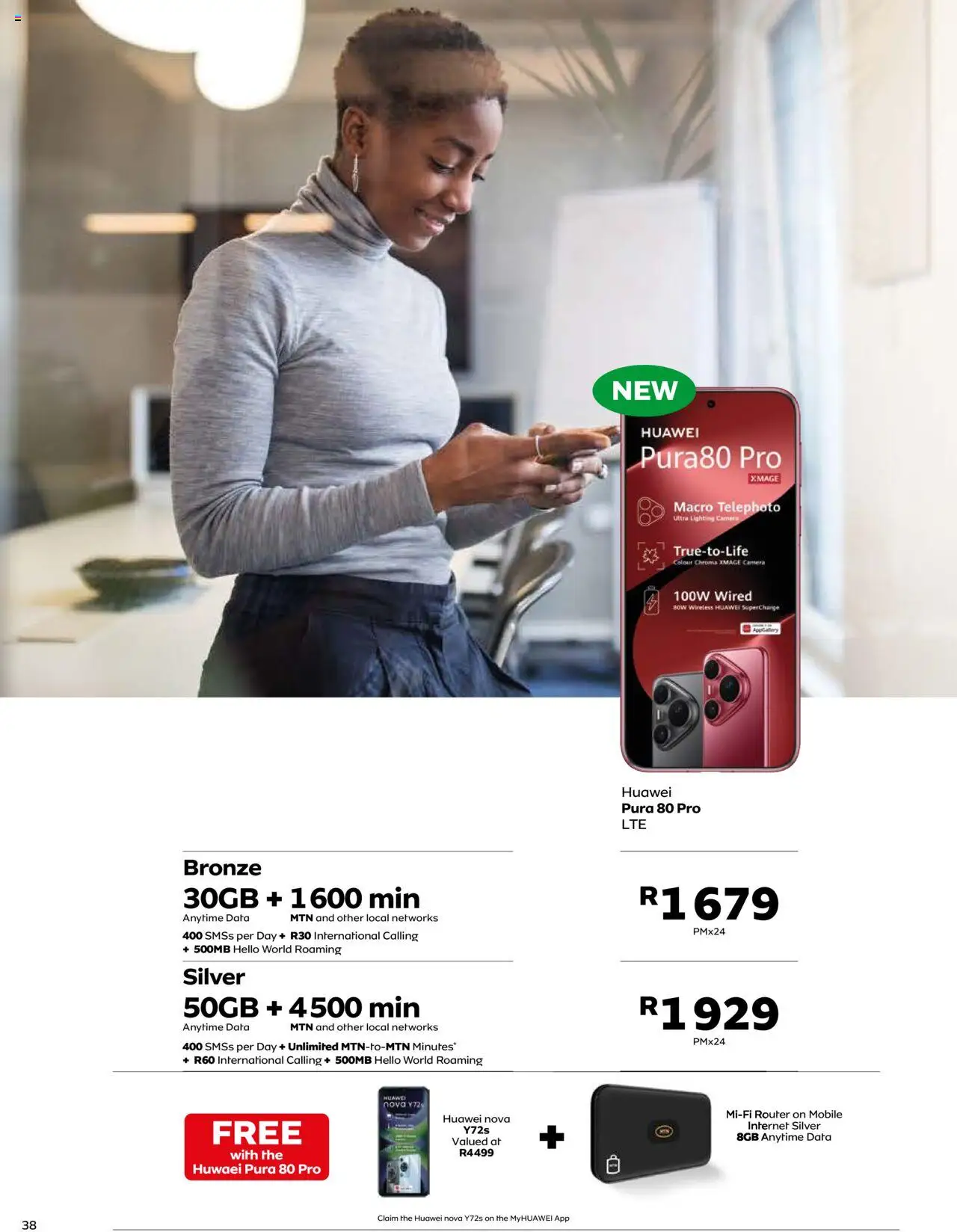 MTN Deals │ valid from 07.08.2025 | Page: 38 | Products: Data, Router, Camera