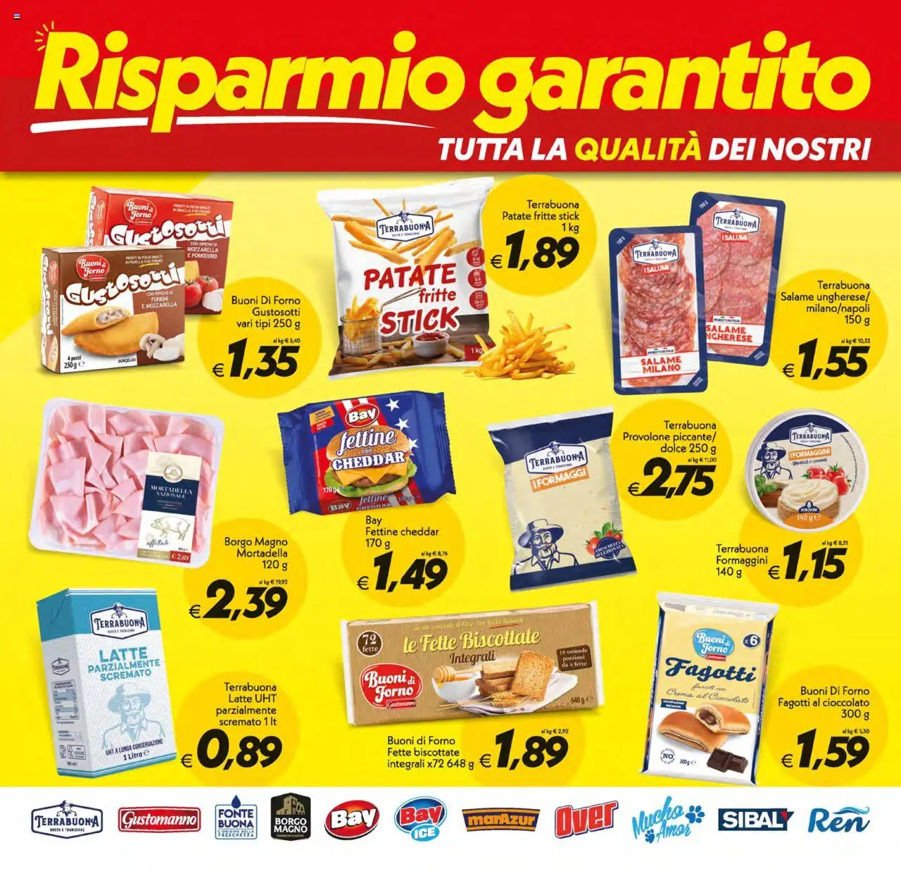 Volantino SuperConveniente del 17.10.2025 | Pagina: 18 | Prodotti: Cioccolato, Mozzarella, Latte, Forno