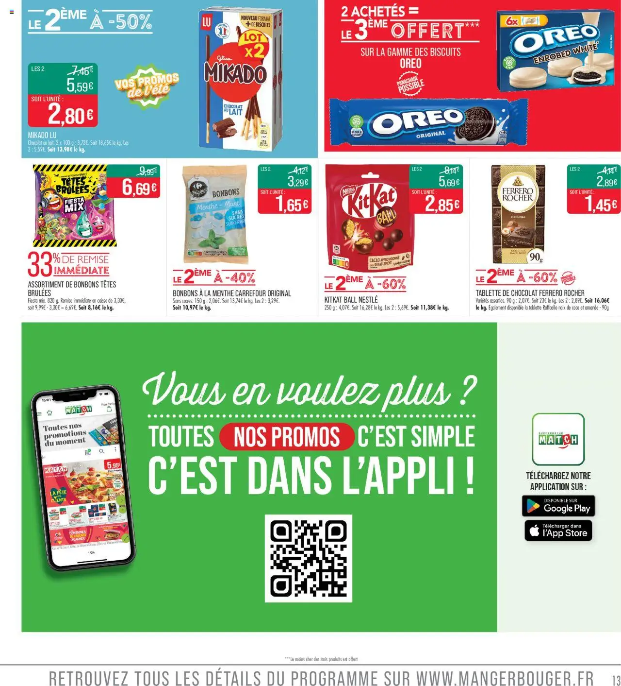  | Page: 13 | Produits: Amande, Noix de coco, Raffaello, Lait
