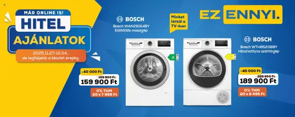 Euronics Akciós újság - amely érvényes a következő dátumtól: 27.11.2025
