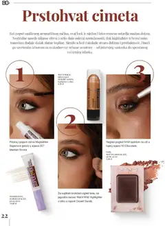 Bipa katalog | vrijedi od 01.09.2025 | Stranica: 22 | Proizvodi: Gel za obrve, Sjenilo za oči, Maybelline
