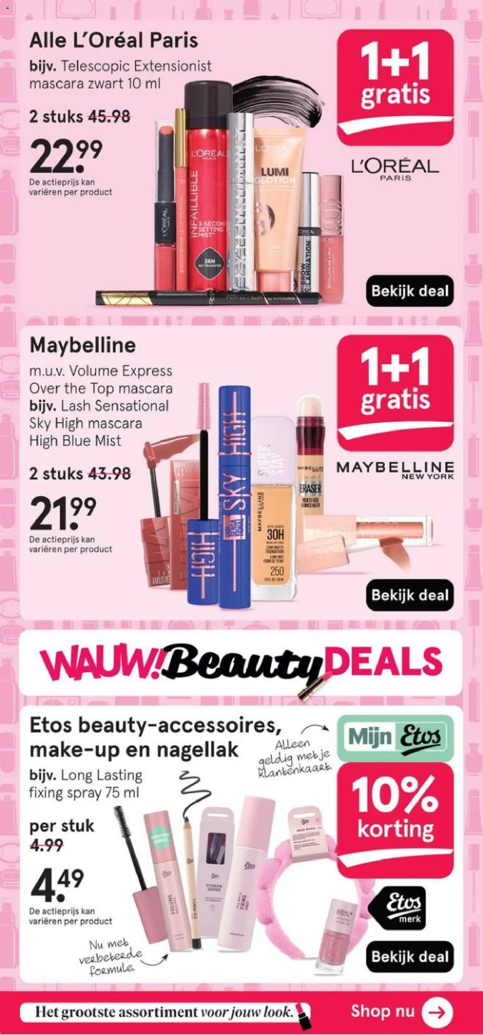 {H1} | Pagina: 12 | Producten: Kan, Mascara, Nagellak