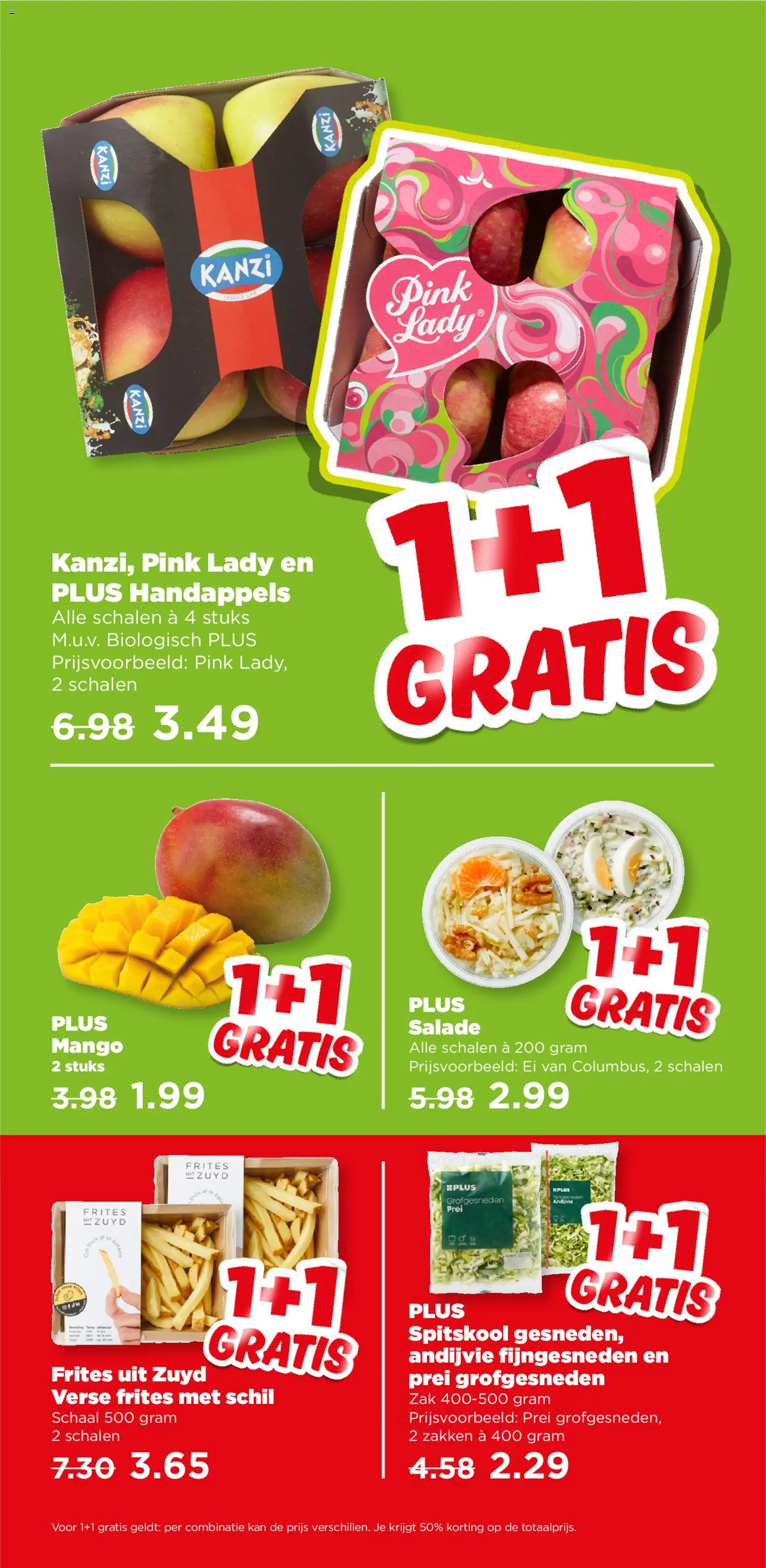 {H1} | Pagina: 5 | Producten: Kan, Salade, Prei, Mango