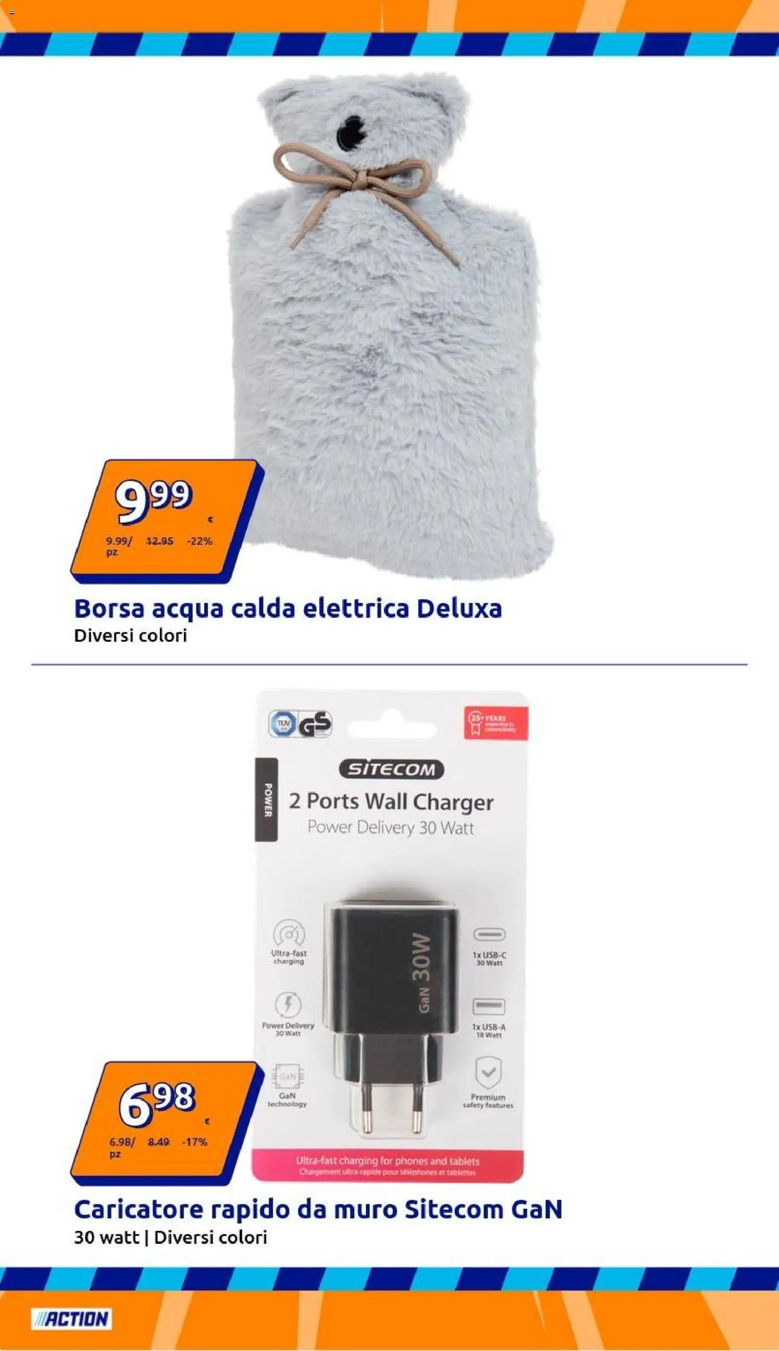 Volantino Action del 14.01.2026 | Pagina: 30 | Prodotti: Acqua, Borsa, USB