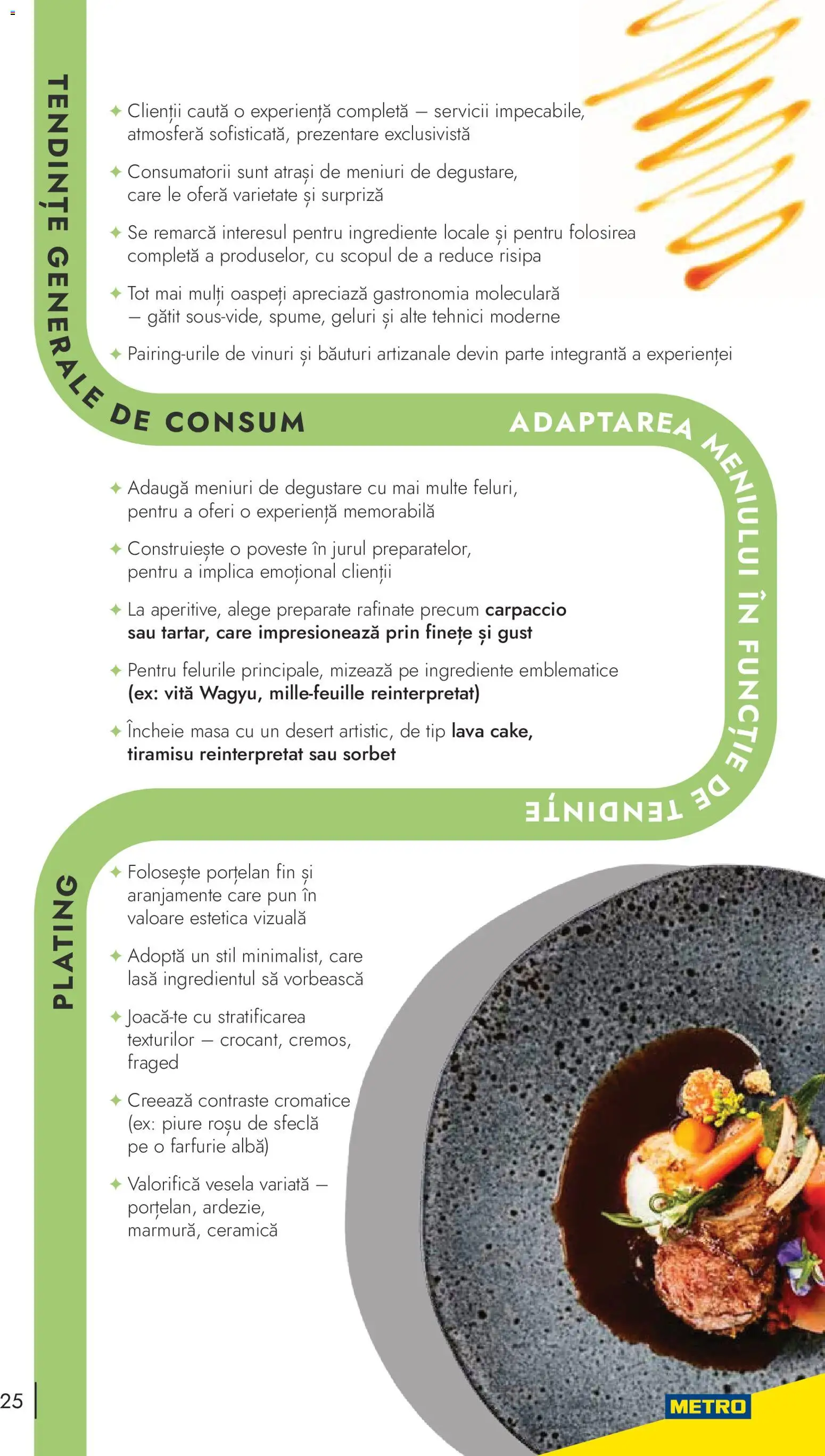 Noul catalog Metro – valabil de la 10.11.2025 | Pagină: 25 | Produse: Çatal, Masă, Tiramisu, Sfeclă