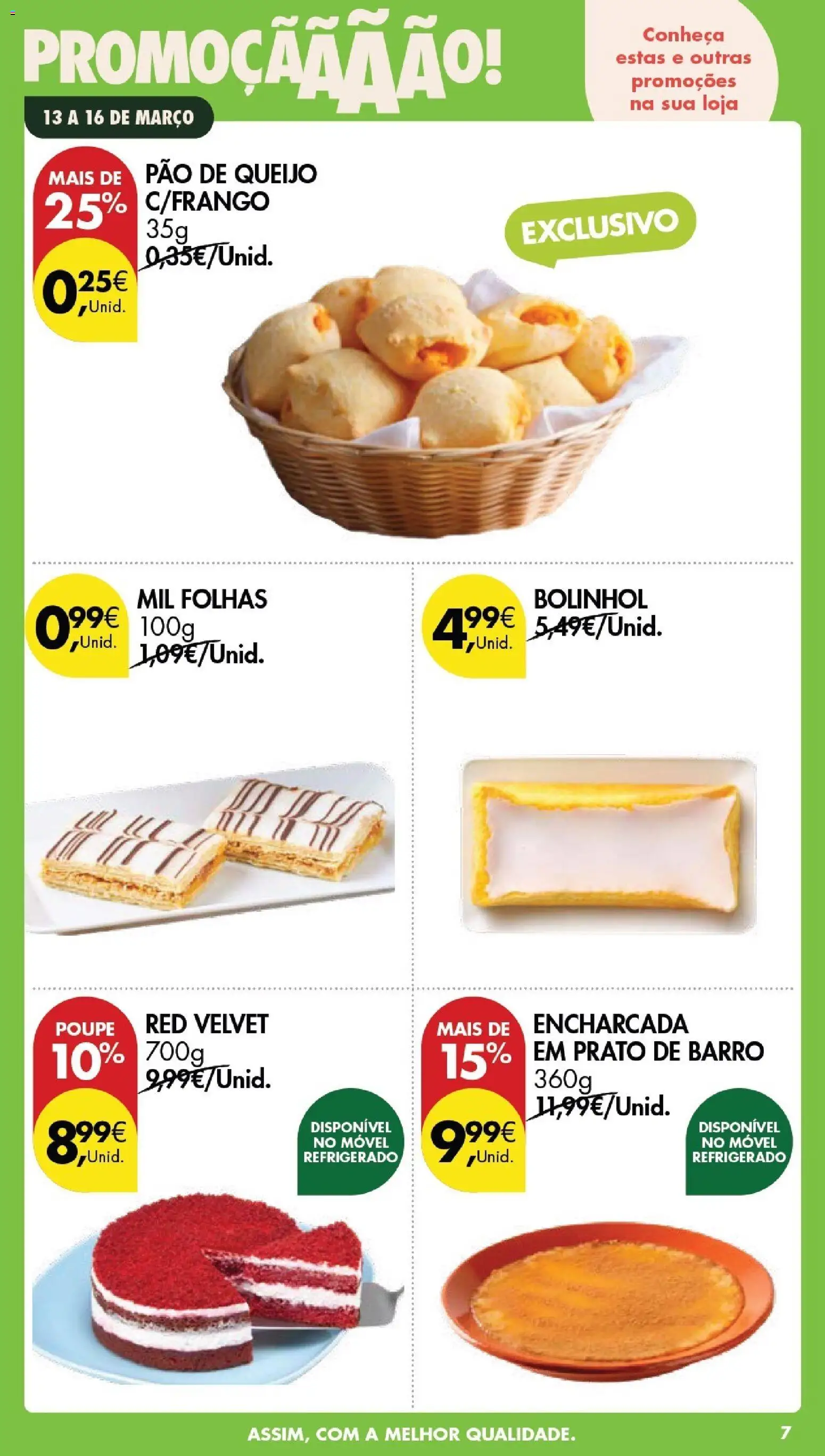 Pingo Doce Poupe este Fim de Semana │ válido de 13.03.2026 | Página: 7 | Produtos: Pão de queijo, Queijo, Pão