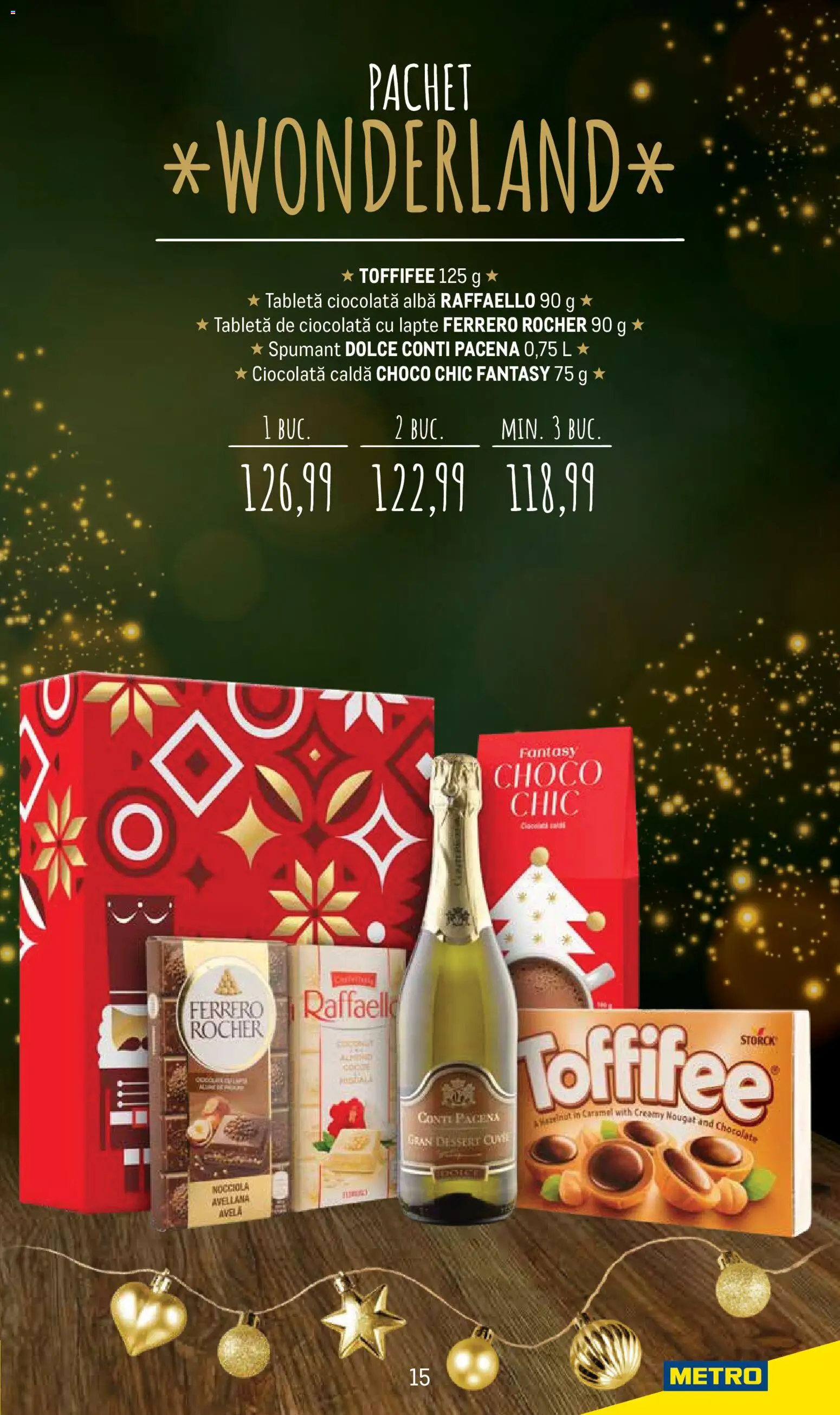Noul catalog Metro – valabil de la 24.11.2025 | Pagină: 15 | Produse: Tabletă, Lapte, Soda, Ciocolată