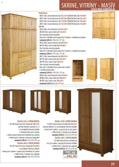IDEA nábytok leták platný od 01.10.2025 | Strana: 77 | Produkty: Skriňa, Zrkadlo, Police