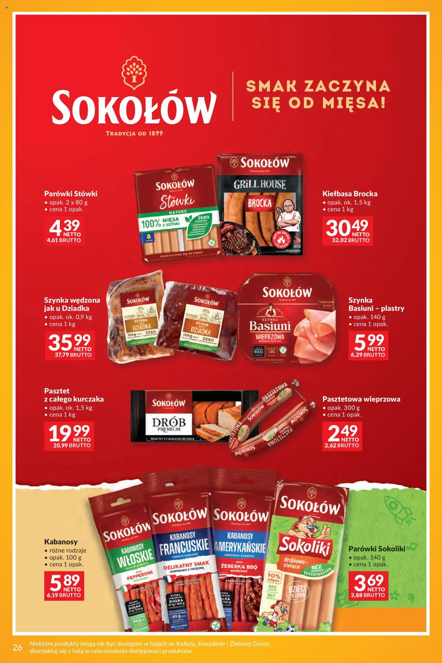 Makro gazetka - Markowe Inspiracje Maja od 28.04.2026 | Strona: 24 | Produkty: Kiełbasa, Grill, Parówki, Szynka