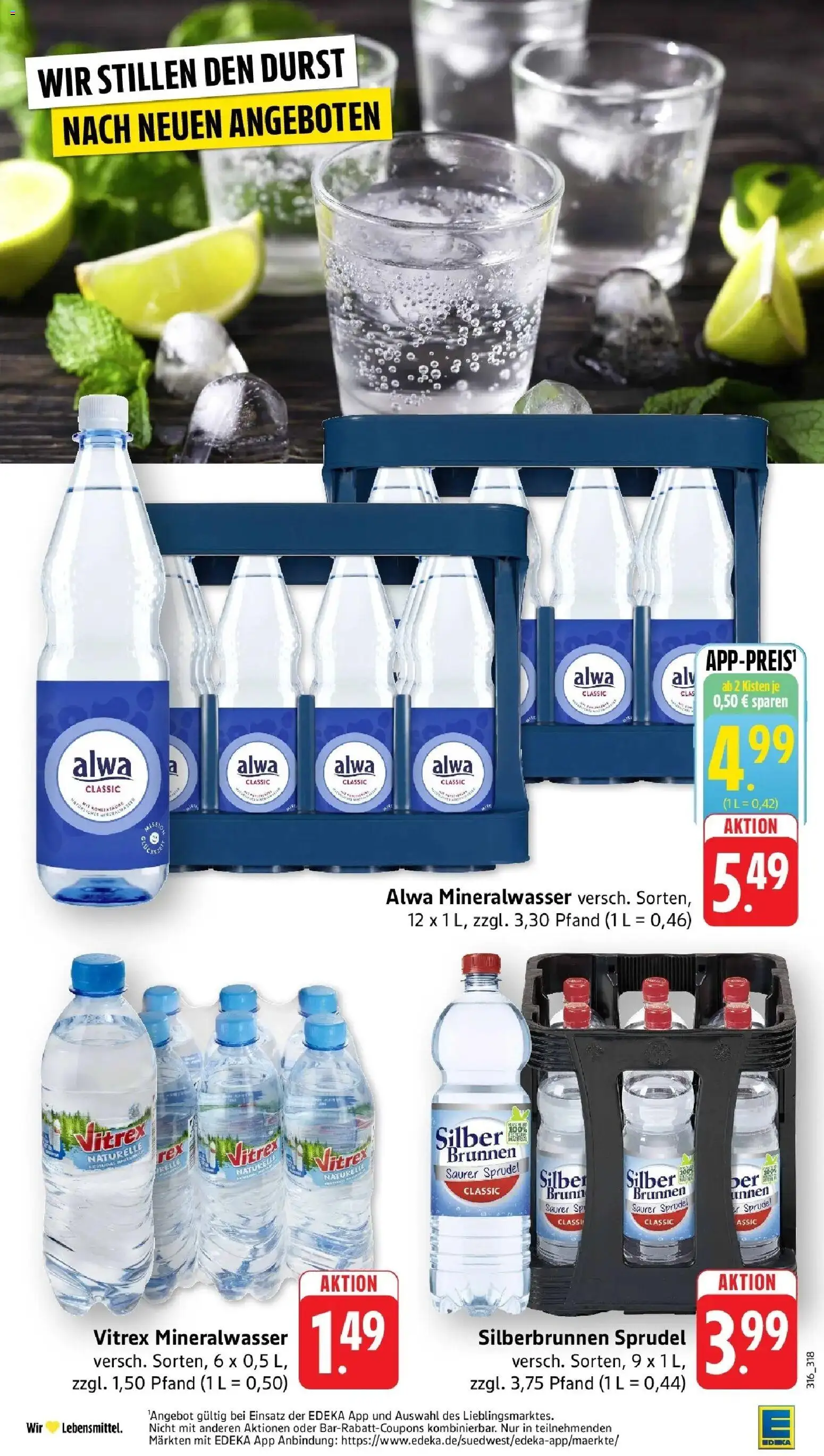 E center Prospekt Dettingen	 – gültig ab 05.04.2026 | Seite: 30 | Produkte: Mineralwasser