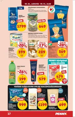 Bonduelle Csemegekukorica, töltő tömeg: 285 g - amely érvényes a következő dátumtól: 26.03.2026 | Oldal: 21