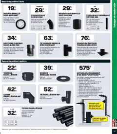Brico Dépôt - Prévisualisation de Brico Dépôt catalogue valide à partir de 09.10.2025 | Page: 37 | Produits: Adaptateur, Poêle, Mètre, Tuyau