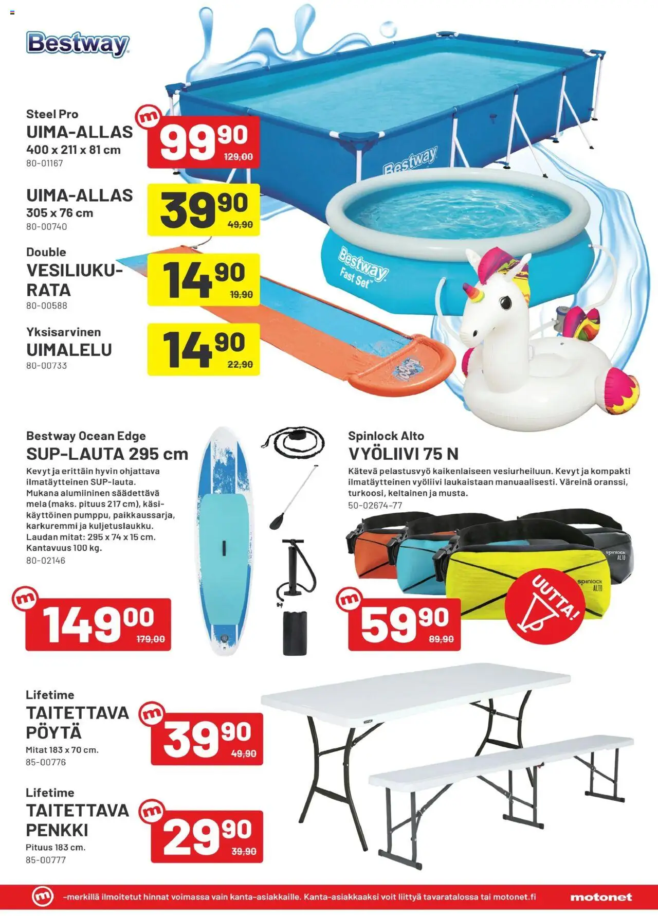  | Sivu: 7 | Tuotteet: Pöytä, Penkki