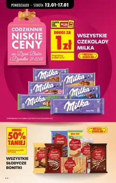 Pogląd oferty "WSZYSTKIE CZEKOLADY MILKA, Assorted Milka chocolate bars" - ważna od 12.01.2026 | Strona: 10