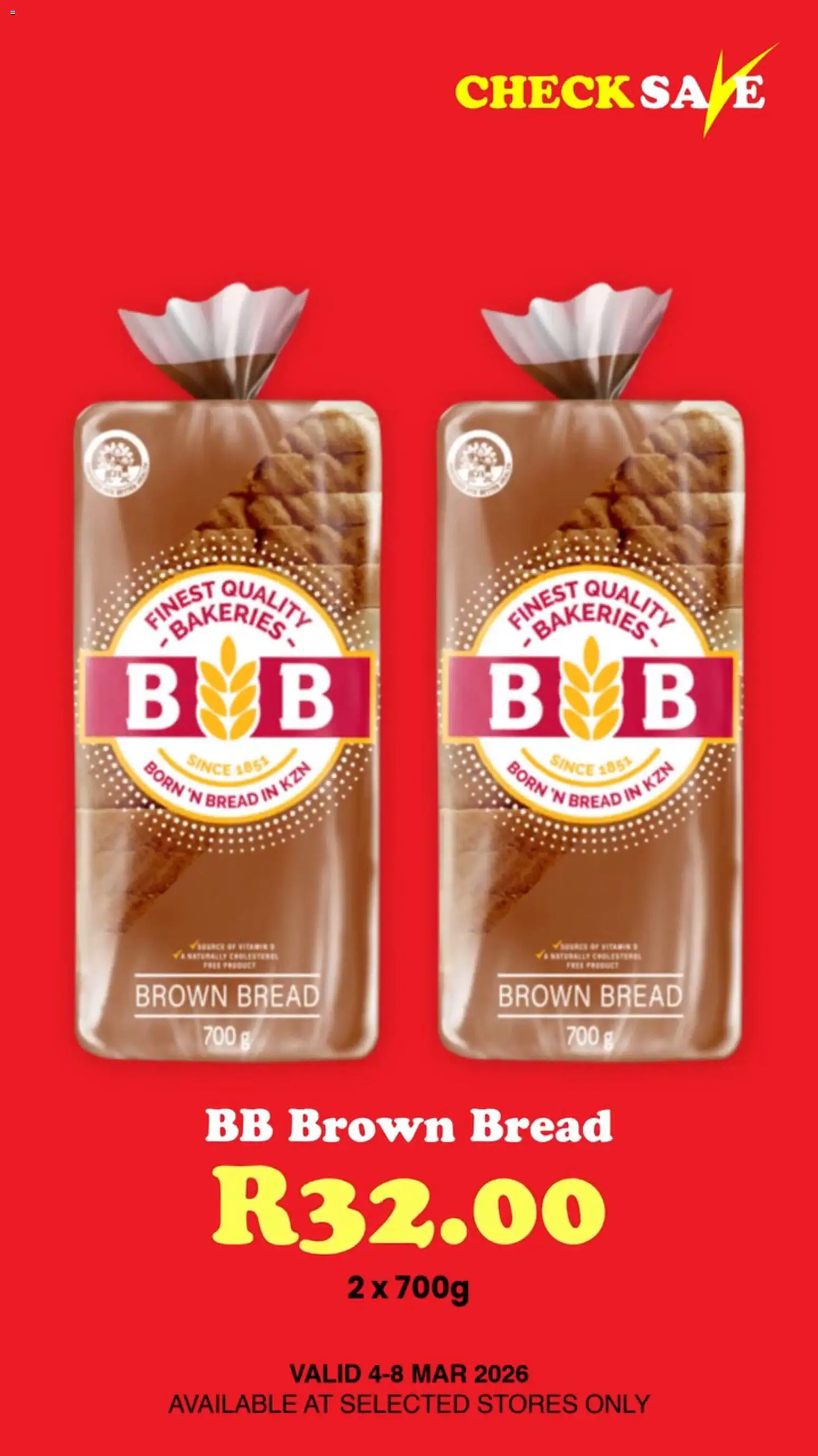 New Check Save catalogue – valid from 05.03.2026 | Page: 11 | Products: Bread