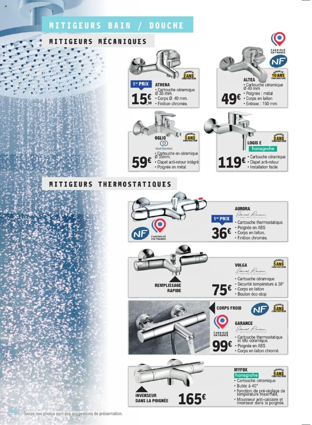  | Page: 32 | Produits: Douche, Cartouche
