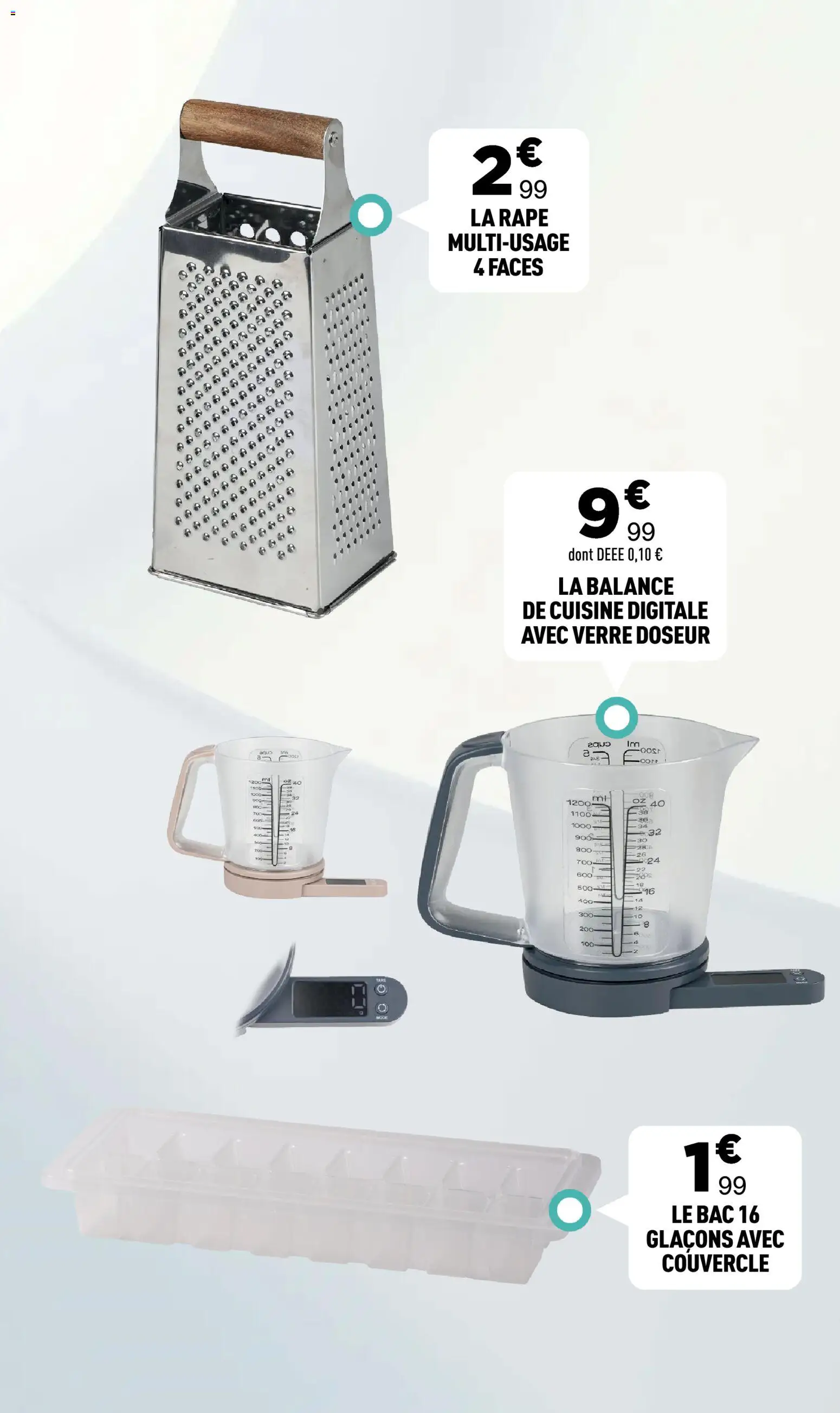 {H1} | Page: 16 | Produits: Balance de cuisine