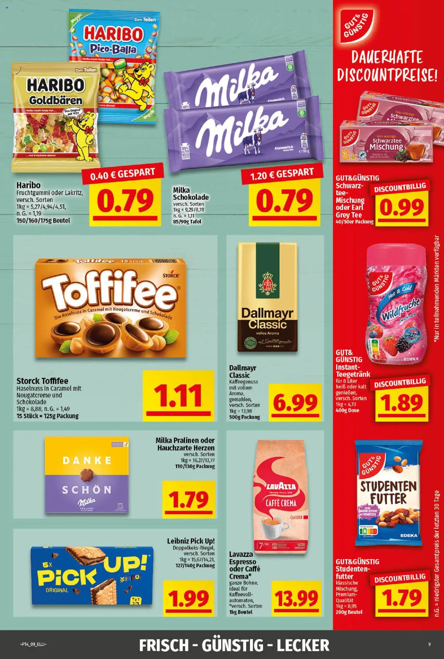 Elli Markt Prospekt Greffen – gültig ab 30.03.2026 | Seite: 8 | Produkte: Lavazza, Schokolade, Dallmayr, Toffifee