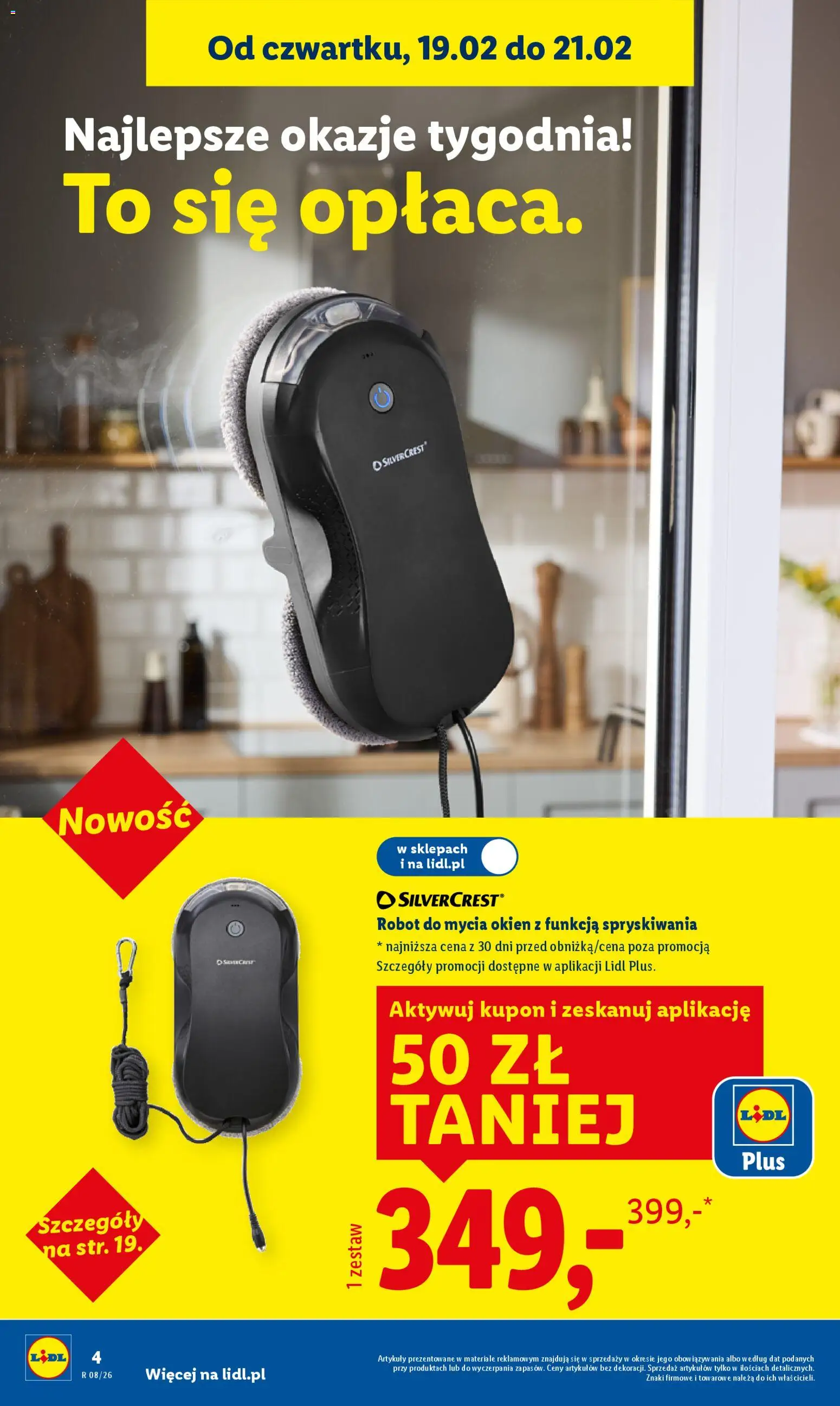 Lidl Polsko katalog od 16.02.2026 | Strana: 4 | Produkty: Robot