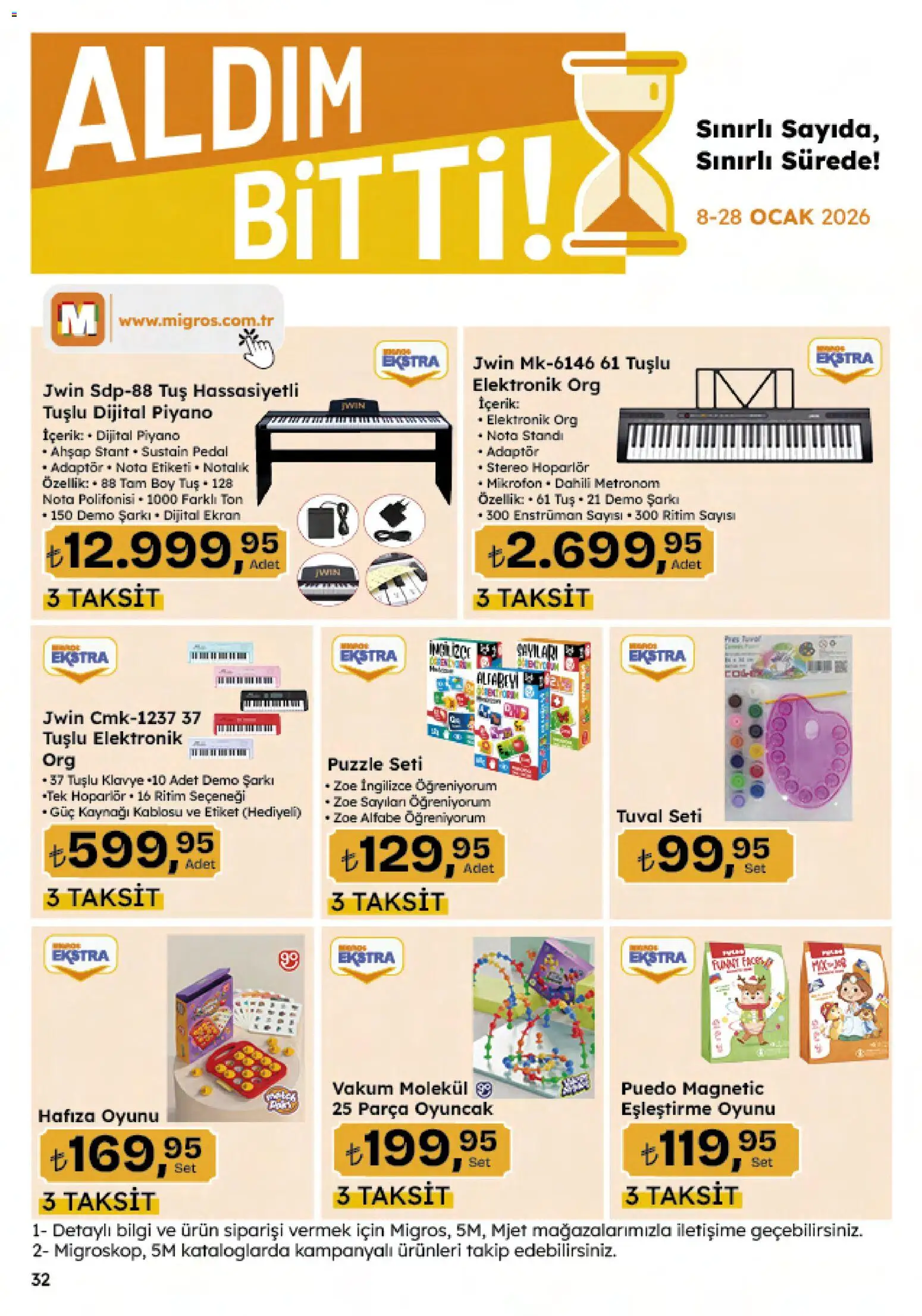 Migros Katalog - 5M Migroskop Dijital - 08.01.2026 tarihinden itibaren geçerlidir | Sayfa: 118 | Ürünler: Mikrofon, Adaptör, Hoparlör, Ocak