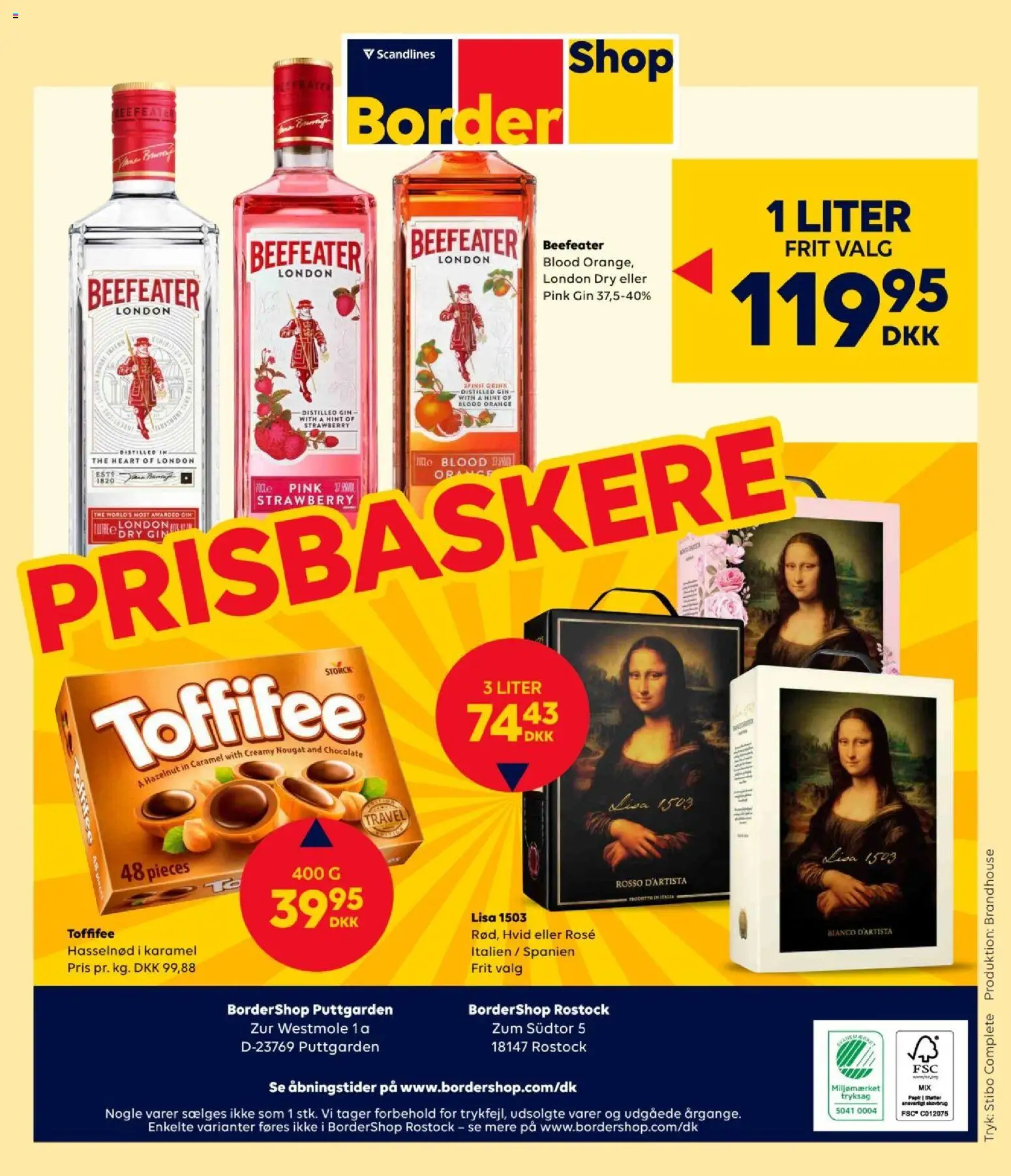 Bordershop tilbudsavis – gyldig fra 08.04.2026 | Side: 20 | Produkter: Gin, Nougat, Søm