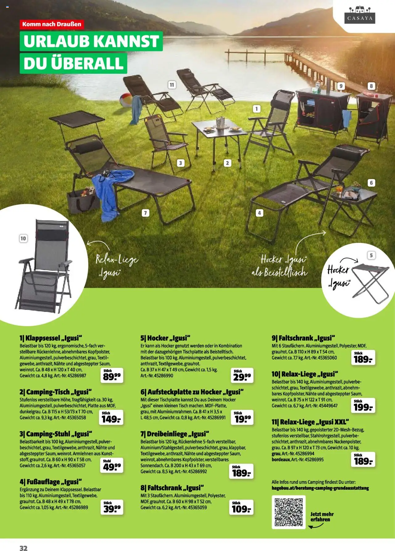 Hagebau Gartenkatalog 2025 gültig ab 05.03.2025 | Seite: 32