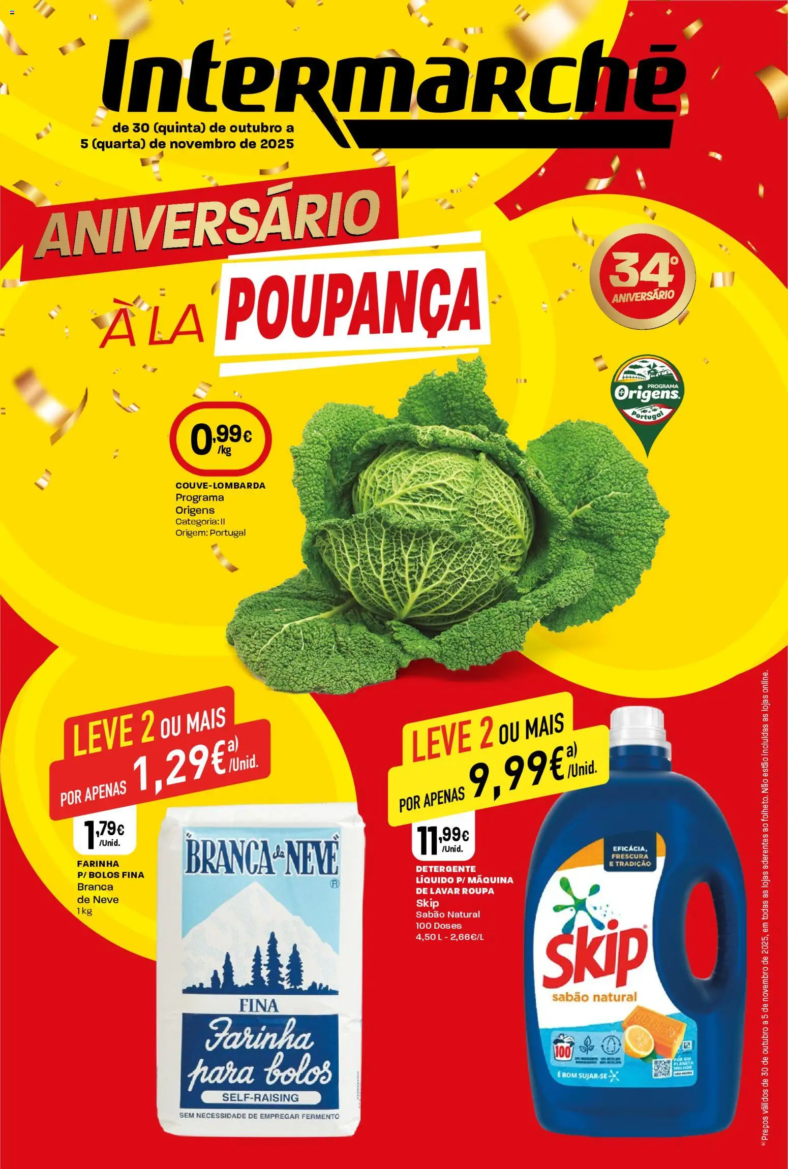 Intermarché Folheto Mini │ válido de 30.10.2025 | Página: 1 | Produtos: Sabão, Detergente