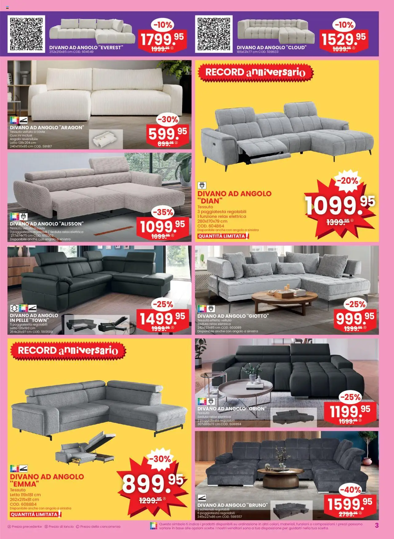 Conforama Aktionen Sconto Immediato – gültig ab 03.09.2025 | Seite: 3