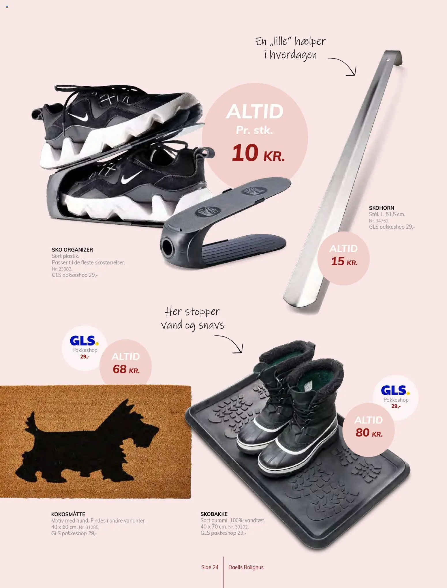 Daells Bolighus tilbudsavis – gyldig fra 28.01.2026 | Side: 24 | Produkter: Sko