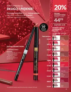Pogląd oferty "Avon Katalog 12 2025" - ważna od 01.12.2025 | Strona: 49 | Produkty: Szminka, Konturówka