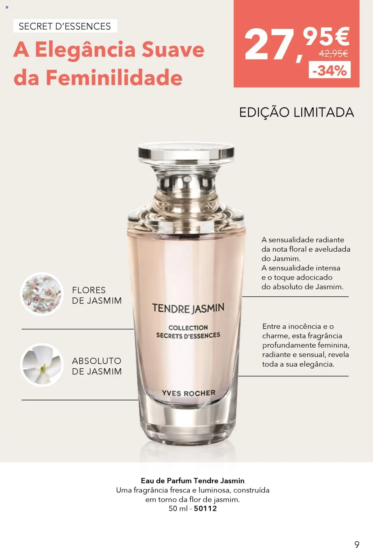 Yves Rocher Verão Perfumado │ válido de 31.07.2025 | Página: 9 | Produtos: Flores, Perfume, Fragrância