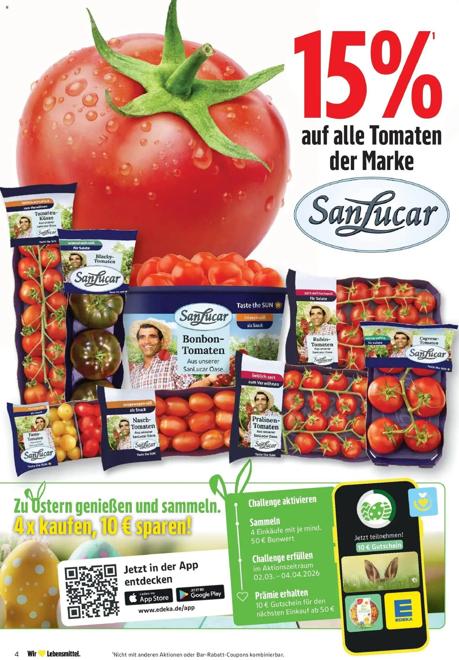 Edeka prospekt Walldorf	 – gültig ab 02.03.2026 | Seite: 4 | Produkte: Tomaten