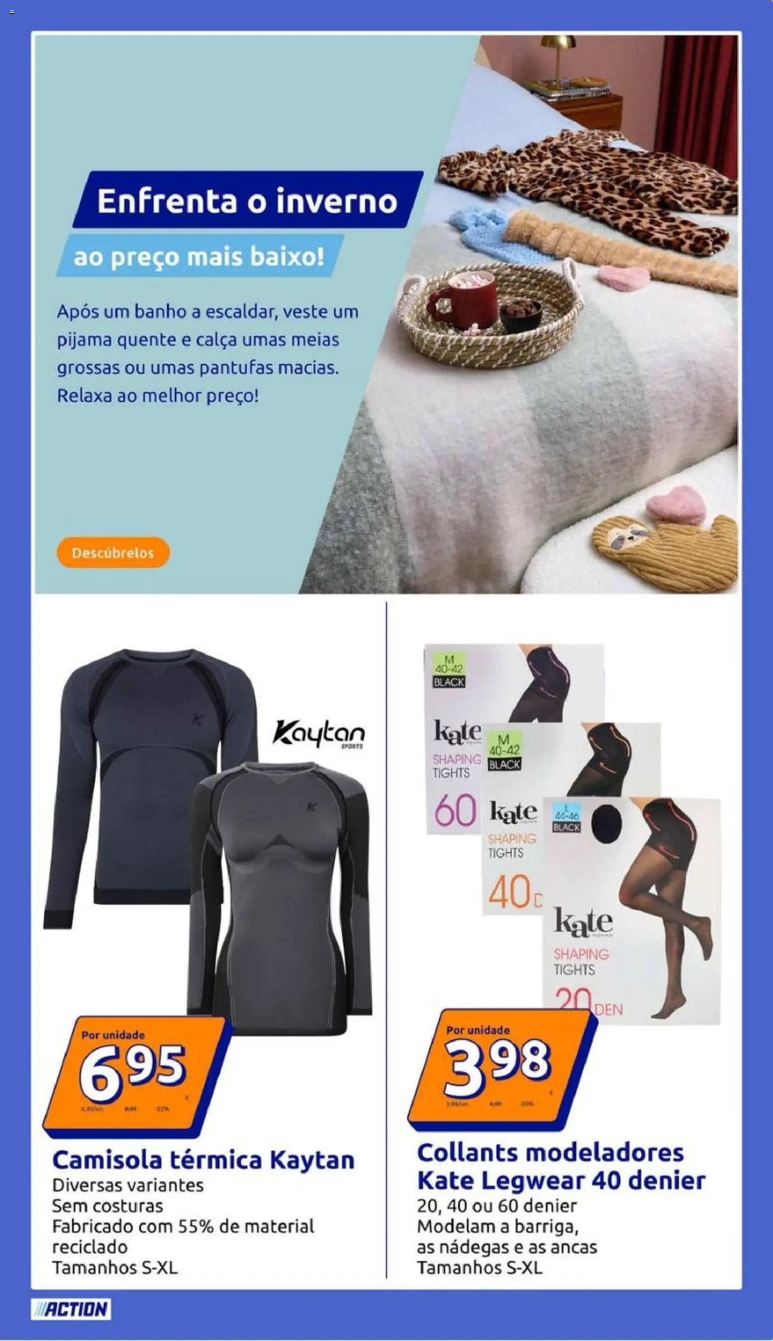 Action - Action PT week 50 2025 │ válido de 10.12.2025 | Página: 19 | Produtos: Collants, Banho, Camisola, Meias