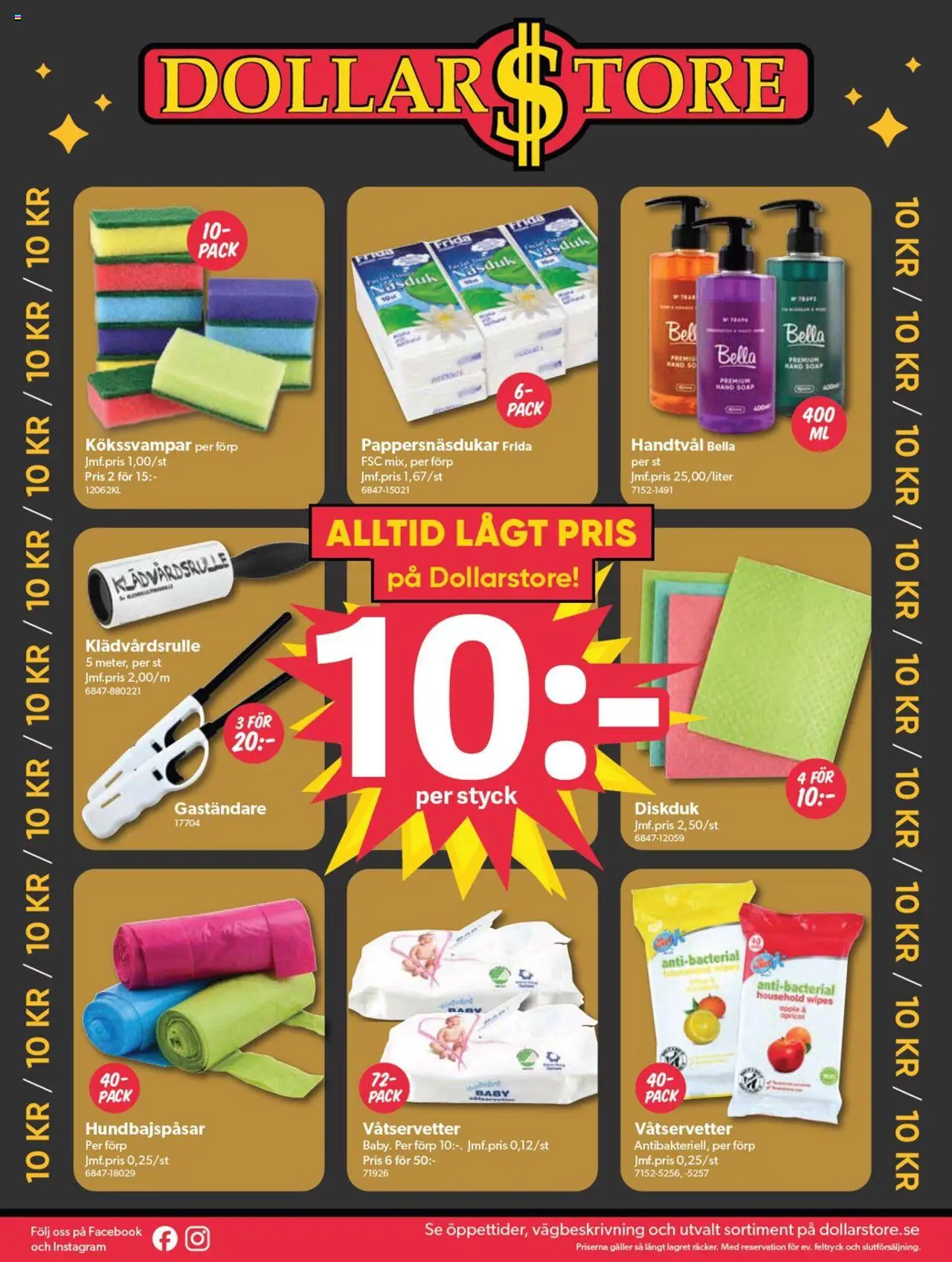 Dollar Store reklamblad aktuell från 08.09.2025 | Sida: 8 | Produkter: Galler, Handtvål