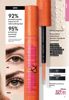 Oriflame katalog Januar 2026 - pregled Oriflame kataloga - važi od 31.12.2025 | Strana: 25 | Proizvode: Šminka, Maskara