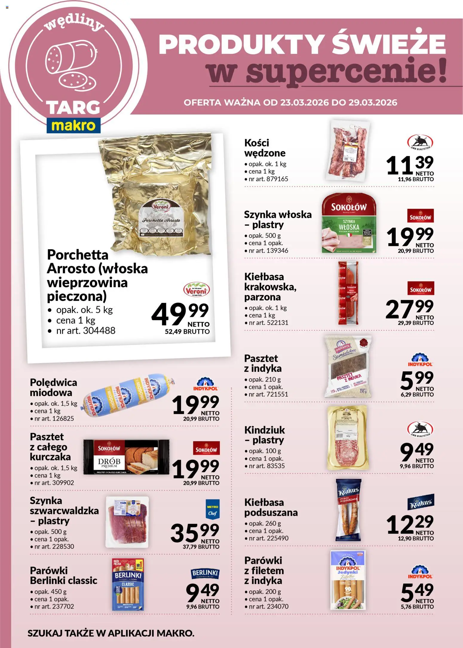 Makro gazetka - Oferta świeża w super cenach od 23.03.2026 | Strona: 3