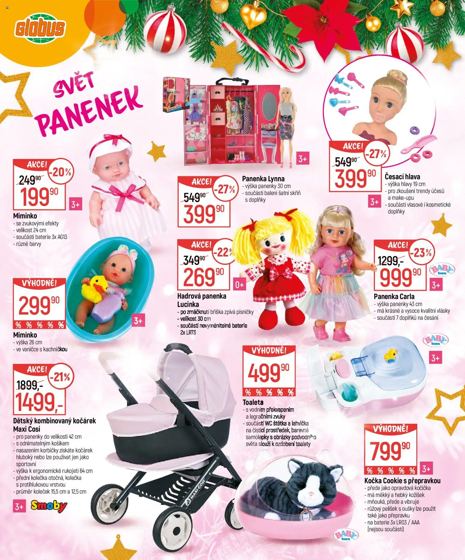 Globus leták - Šťastné a veselé od 12.11.2025 | Strana: 20