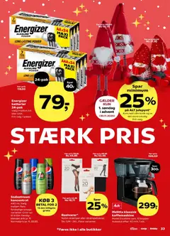 Super Brugsen - Black Friday gyldig fra 28.11.2025 | Side: 37 | Produkter: Batterier, Strømper, Kaffemaskine