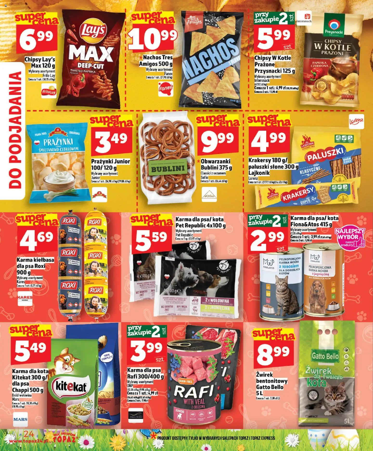 Topaz gazetka - Ceny małe na stałe od 19.03.2026 | Strona: 24