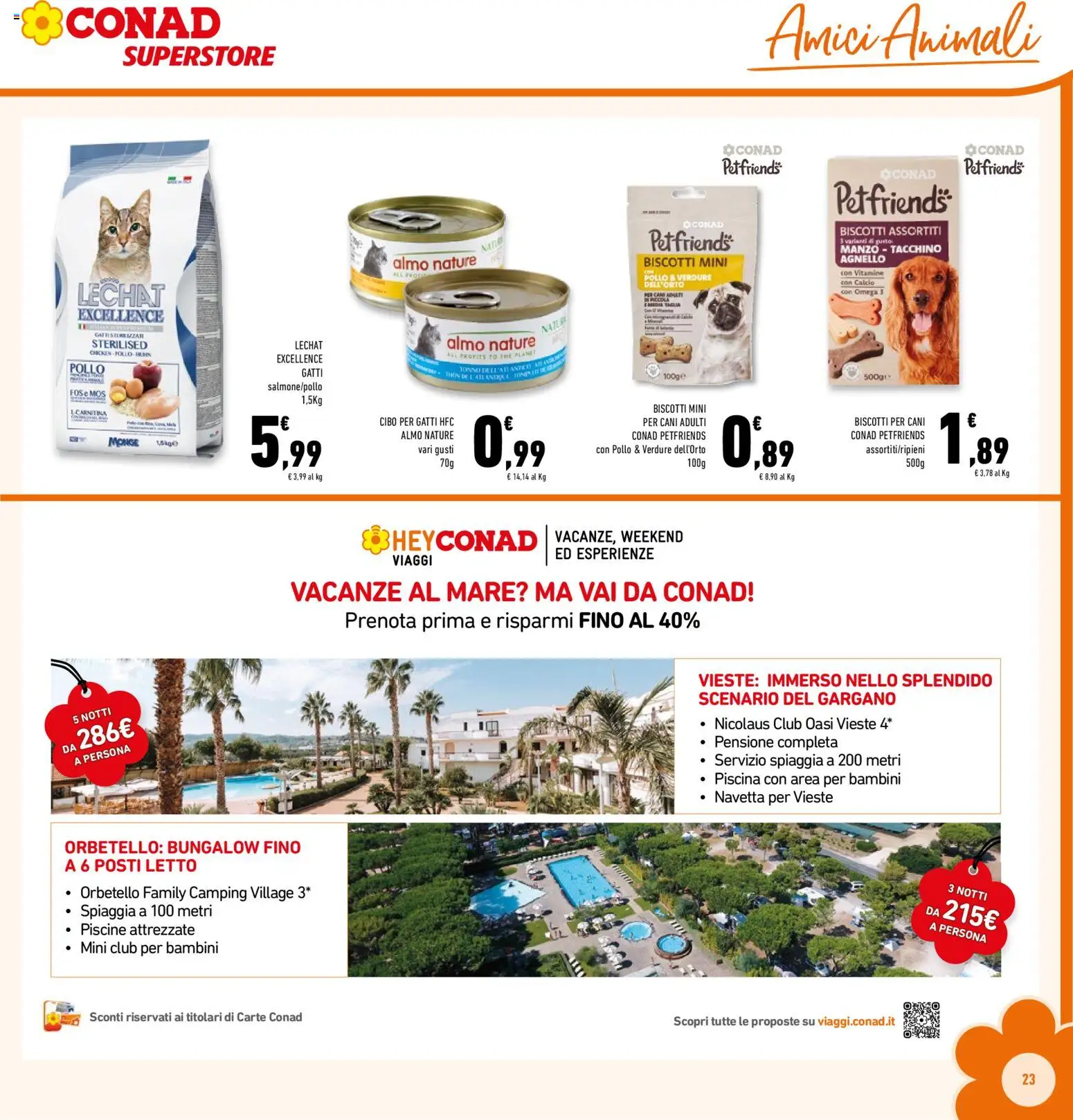 Volantino Conad del 03.01.2026 | Pagina: 23 | Prodotti: Pollo, Biscotti, Tacchino, The