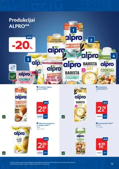 MAXIMA leidinys galioja nuo 21.04.2026 | Puslapis: 13 | Prekių: Grietinėlė, Jogurtas