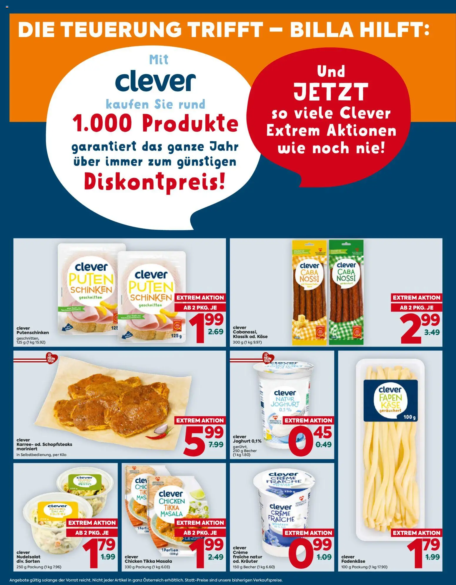 Billa Plus Flugblatt - Wien gültig ab 23.10.2025 | Seite: 18 | Produkte: Salat, Käse, Joghurt, Schinken