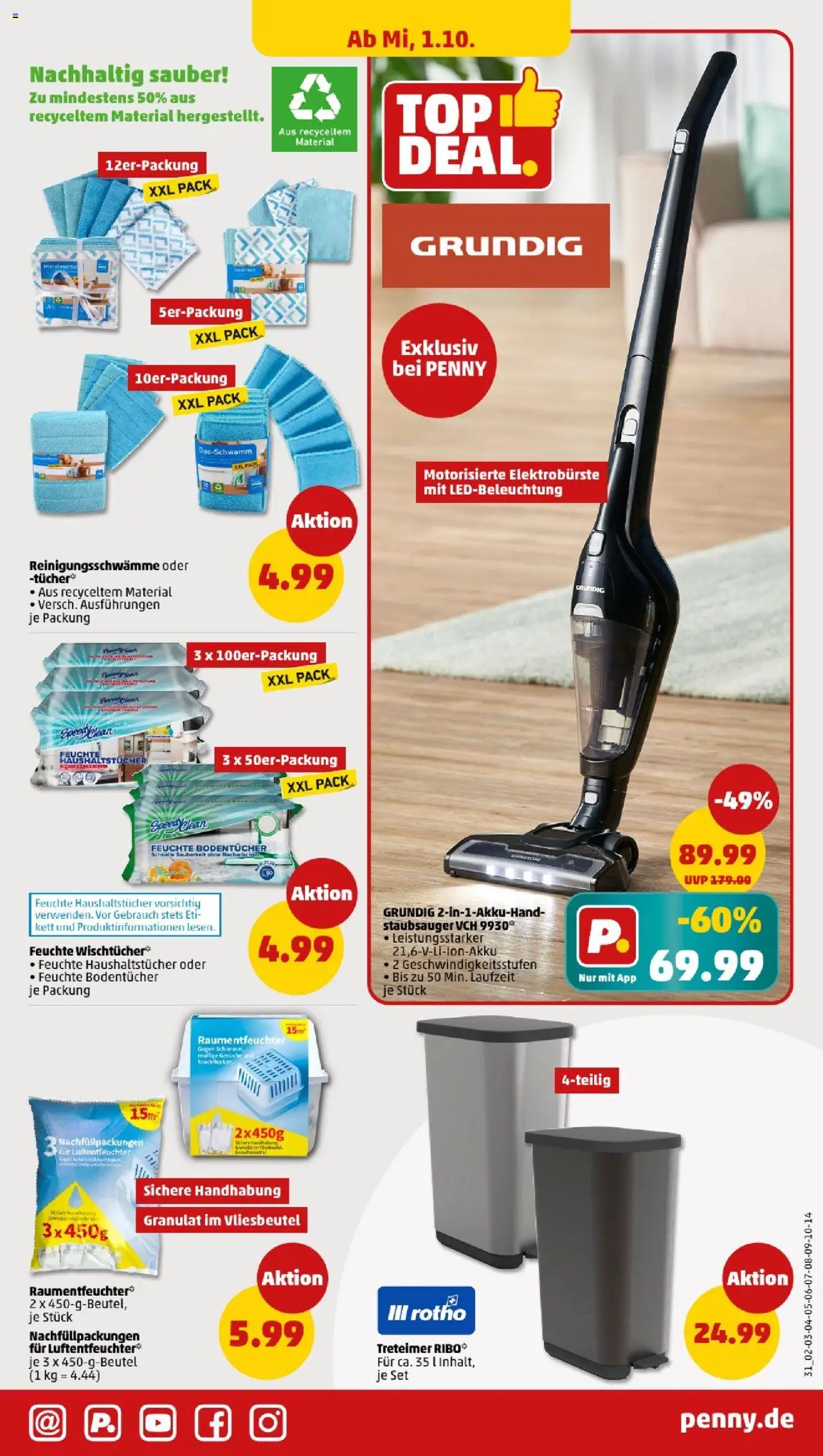 Penny - Bayern  – gültig ab 29.09.2025 | Seite: 33 | Produkte: Staubsauger