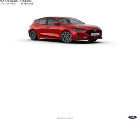 Preview of Ford - Focus valid from 01.04.2026