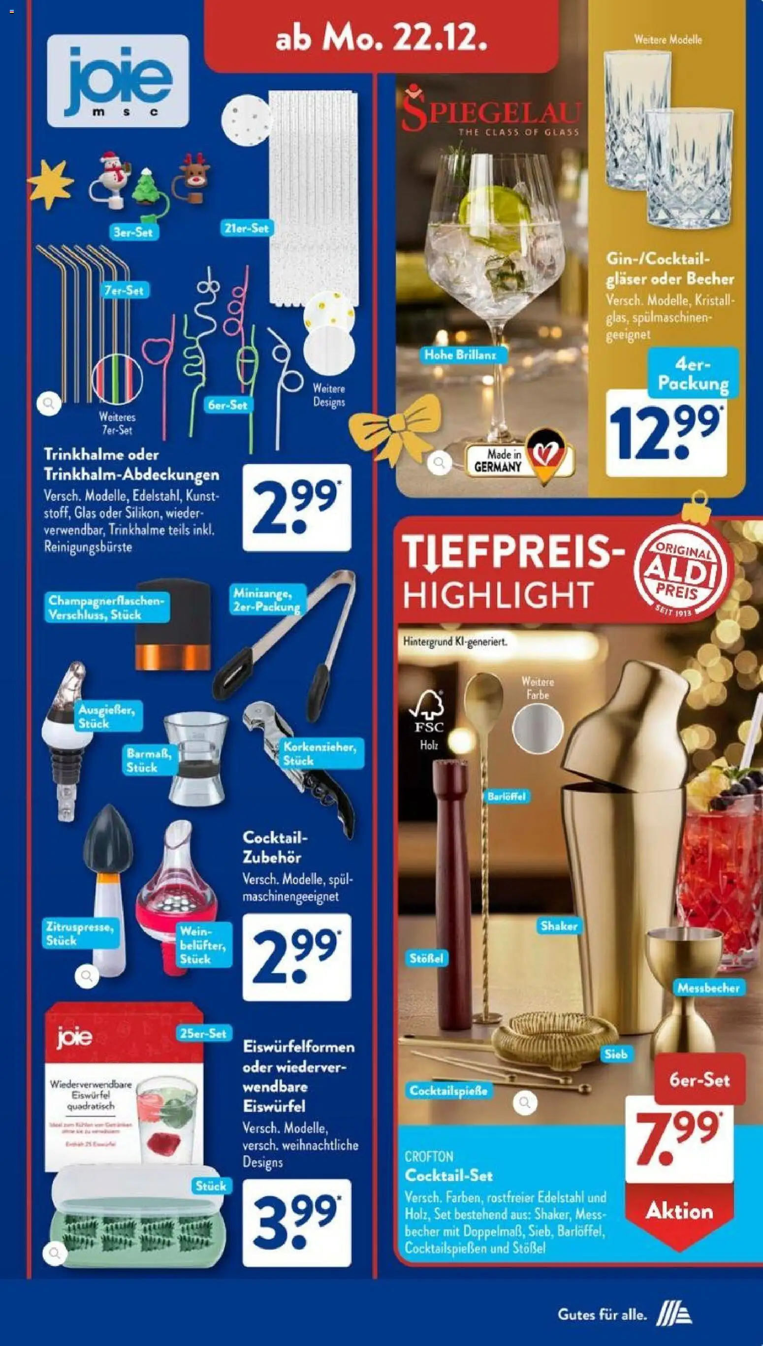 Aldi Süd Prospekt 	 – gültig ab 22.12.2025 | Seite: 23 | Produkte: Wein
